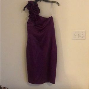 A beautiful purple dress